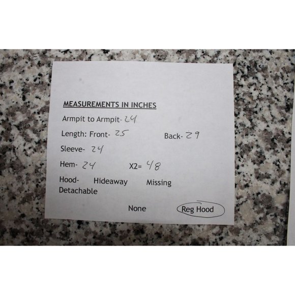 LL Bean Mountain Classic Black Nylon Lined Full-Zip Hooded Jacket XL - Picture 8 of 8